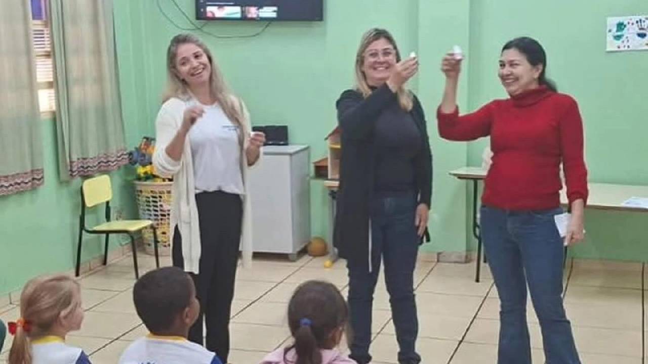 Ações de promoção à saúde e prevenção são realizadas na Escola Rosemira em Castilho (SP)