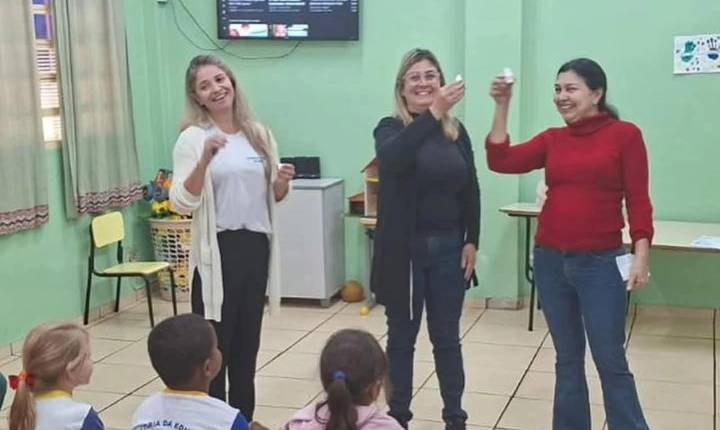 Ações de promoção à saúde e prevenção são realizadas na Escola Rosemira em Castilho (SP)