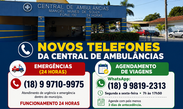 Castilho (SP) cria canal somente para agendamento de viagens médicas  