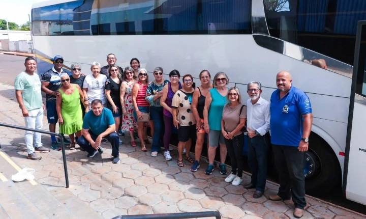 Castilho (SP) embarca para disputa do Jogos da Melhor Idade em Araçatuba com 27 integrantes na delegação