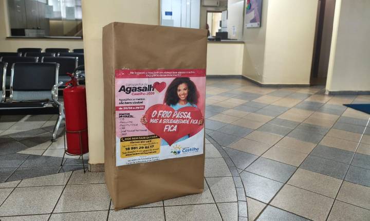 Castilho (SP) inicia Campanha do Agasalho 2026 e amplia pontos de coleta para atender famílias no inverno