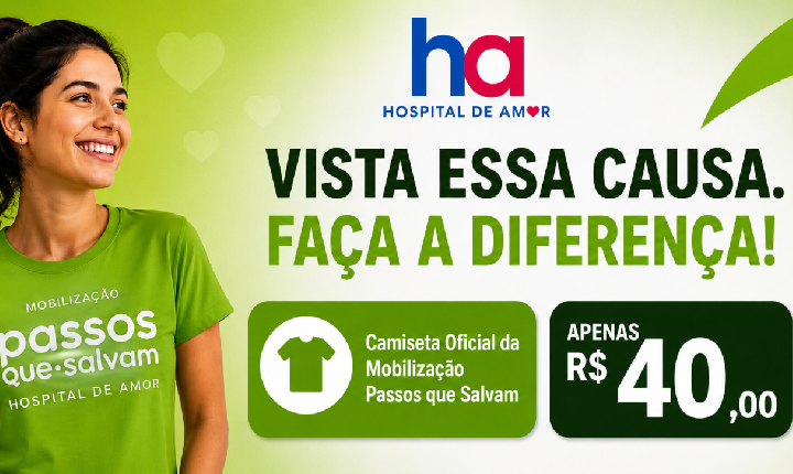 Castilho (SP) inicia mobilização da campanha “Passos Que Salvam” em apoio ao Hospital de Amor