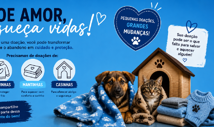 Castilho (SP) mobiliza campanha para aquecer animais de estimação