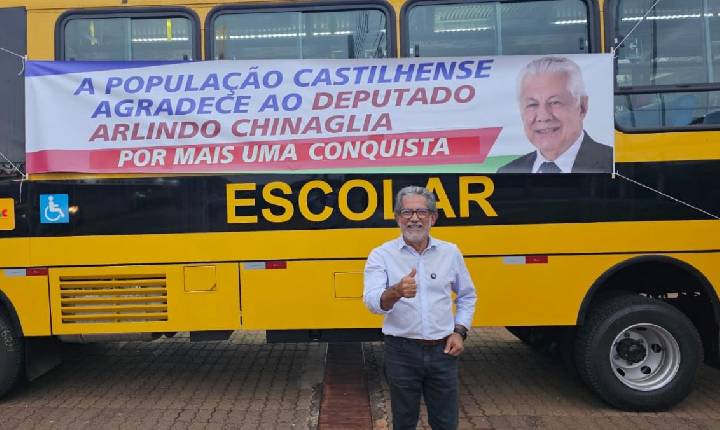 Castilho (SP) recebe 1º ônibus escolar com ar-condicionado e amplia renovação da frota da Educação