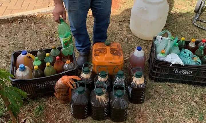 Castilho (SP) reforça conscientização ambiental com nova coleta de óleo de cozinha usado