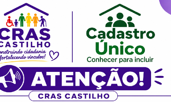 CRAS Castilho e Cadastro Único não terão atendimento nesta sexta-feira (28)