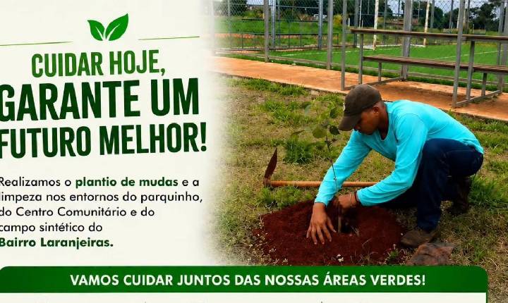 Cuidar dos espaços públicos é compromisso de todos, destaca Secretaria de Meio Ambiente de Castilho (SP)