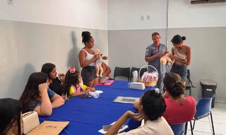 Grupo de Gestantes promove orientações sobre primeiros socorros e atendimento de emergência em Castilho (SP)