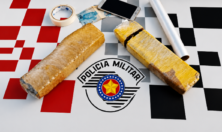 Homem é detido com cerca de 2 kg de maconha após fugir da PM em Pereira Barreto (SP)
