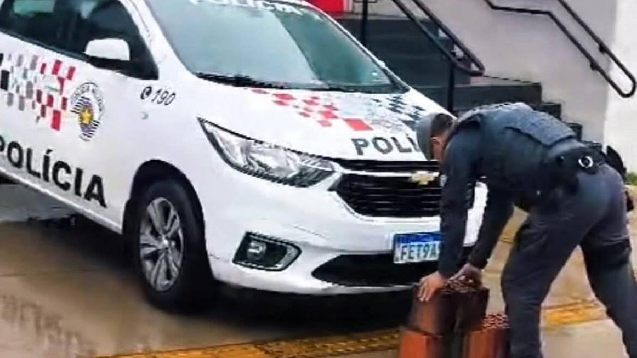 Homem é preso em flagrante por furto de materiais de construção em Andradina (SP)