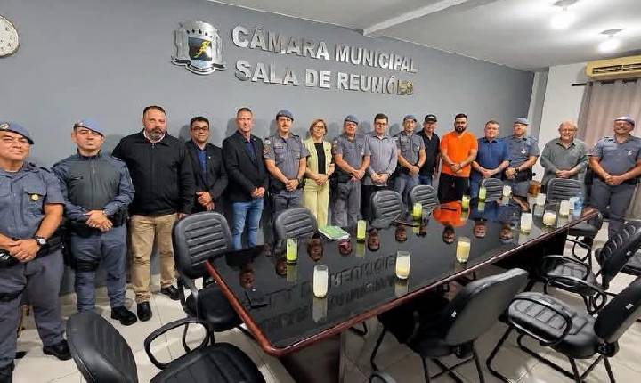 João Paulo Araújo, Daniel e Valéria propõem adesão ao programa Muralha Paulista para reforçar a segurança