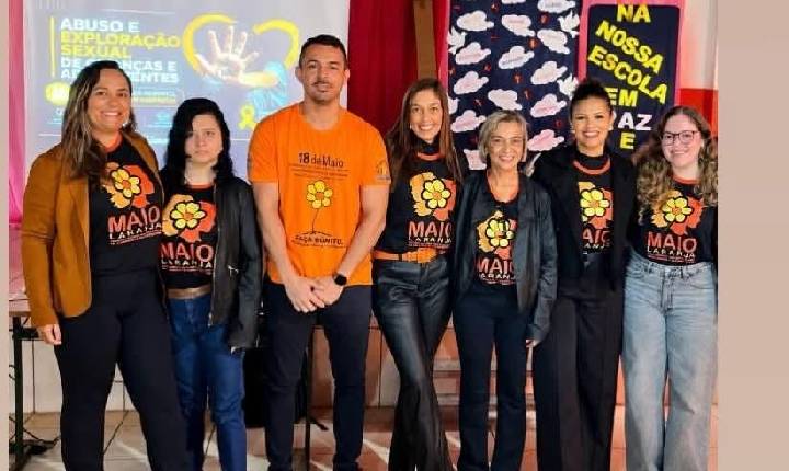 Maio Laranja: Creas realiza ações socioeducativas para estudantes das escolas em Castilho (SP)