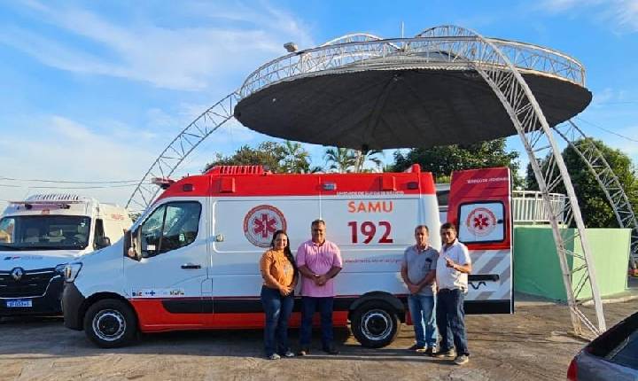 Murutinga do Sul conquista duas ambulâncias para a Saúde do município 