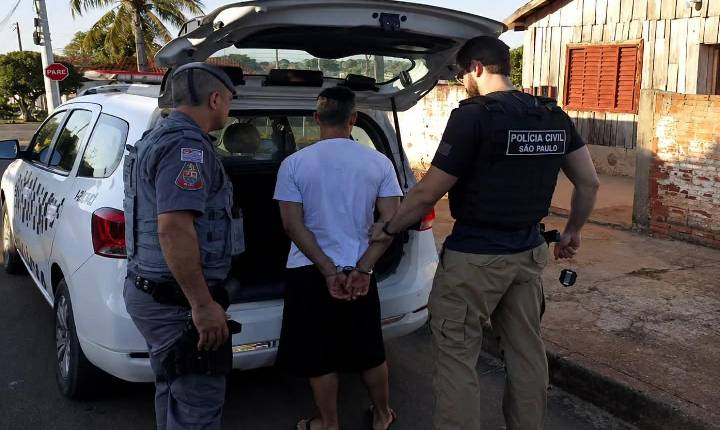 Polícia Militar apoia Polícia Civil em cumprimento de mandado e prende homem por tráfico em Guaraçaí (SP)