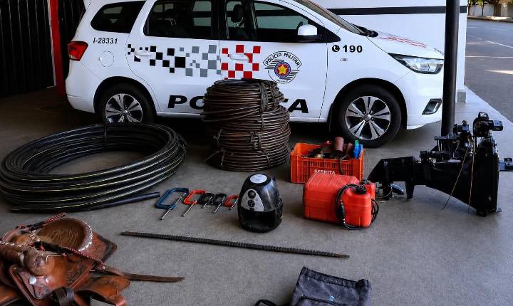 Polícia Militar prende mulher por receptação e recupera objetos furtados em Mirandópolis (SP)