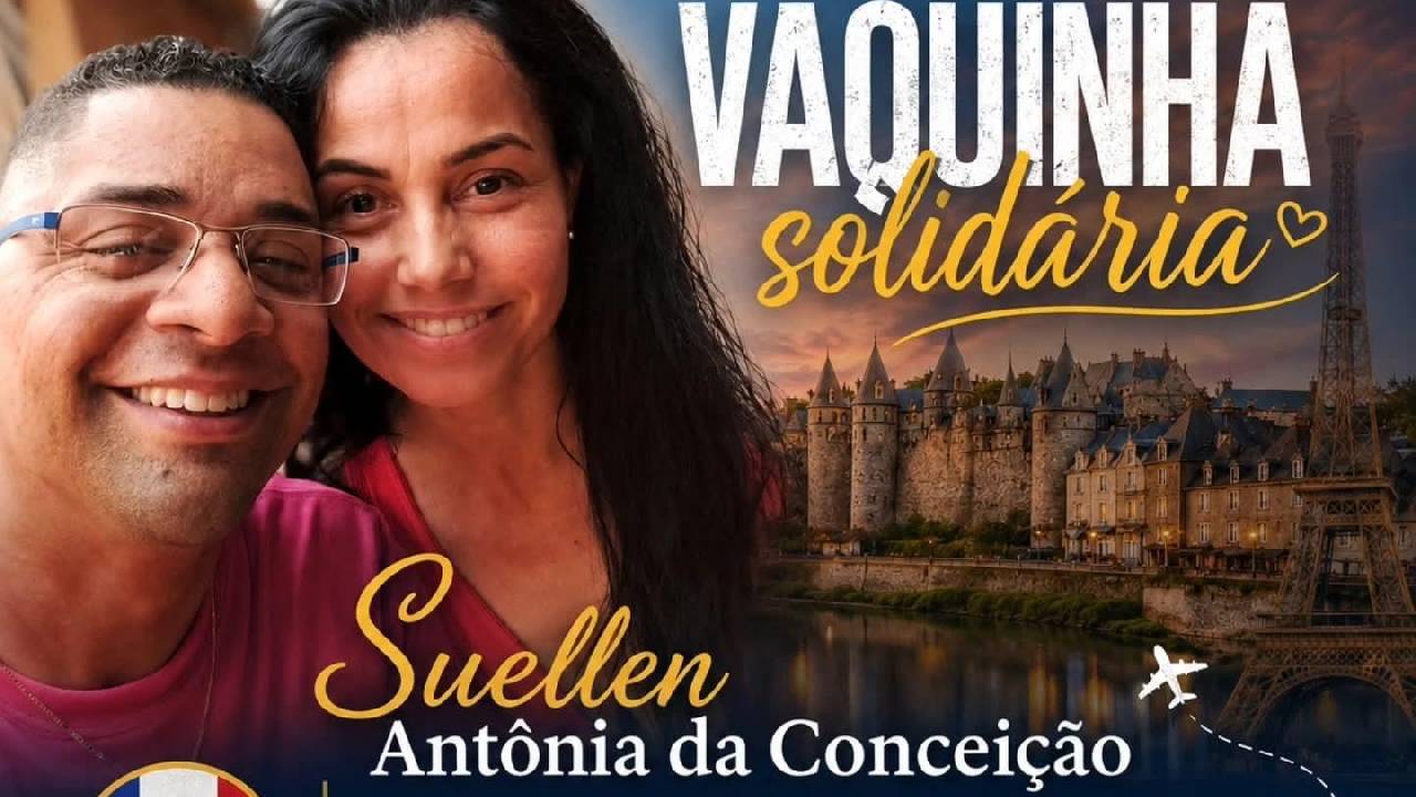 Suellen Antônia da Conceição precisa retornar ao Brasil para velar o corpo do esposo Thiago em Castilho (SP)