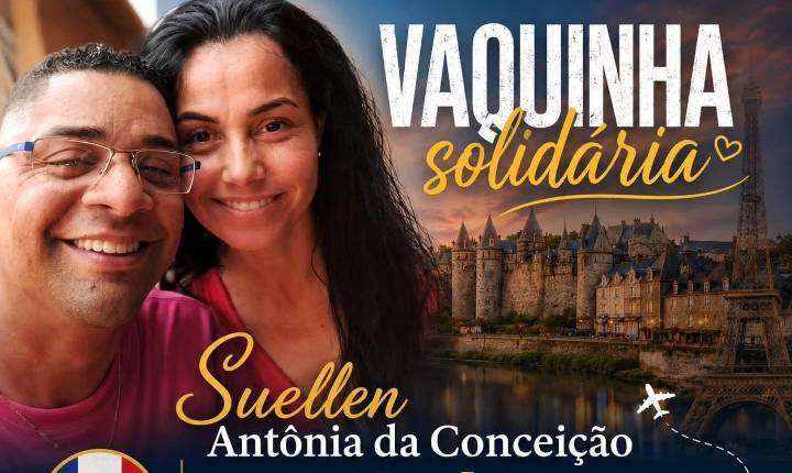 Suellen Antônia da Conceição precisa retornar ao Brasil para velar o corpo do esposo Thiago em Castilho (SP)