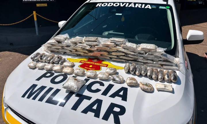 TOR prende mulher com mais de 8 quilos de drogas em Andradina (SP)