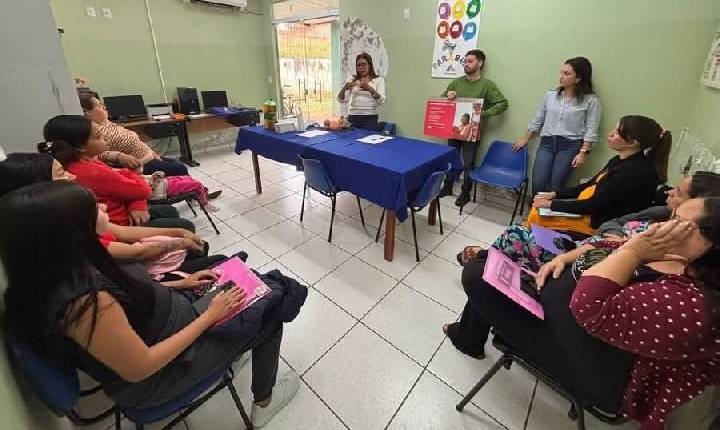UBS Laranjeiras em Castilho (SP) promove encontro do Grupo de Gestantes com foco na amamentação