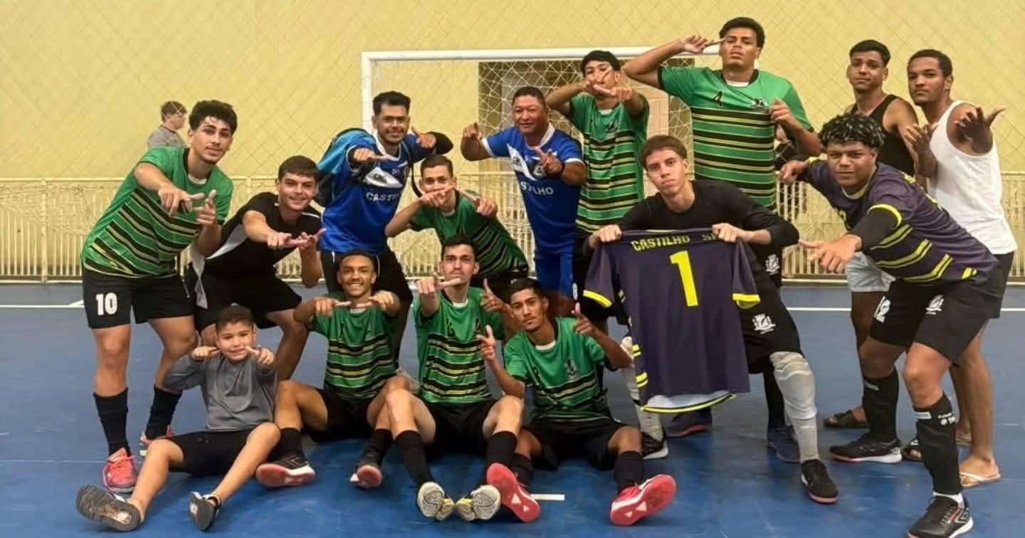 Futsal de Castilho será recebido com carreata após o título nos Jogos Regionais de Votuporanga