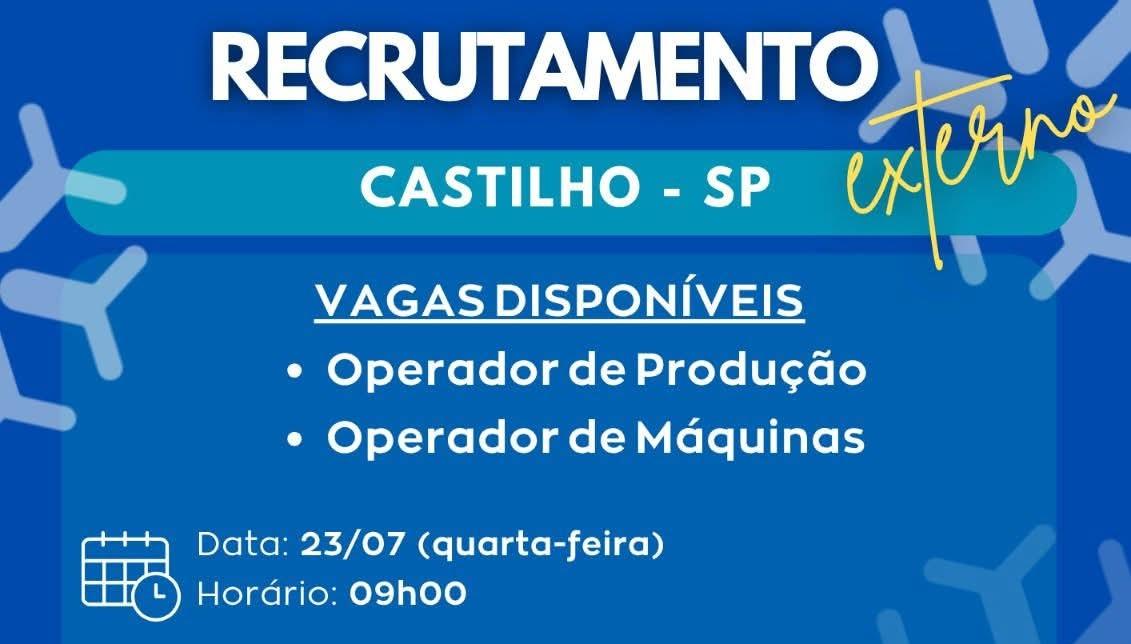 Metalfrio estará no Balcão de Empregos de Castilho nesta quarta (23) para novo recrutamento