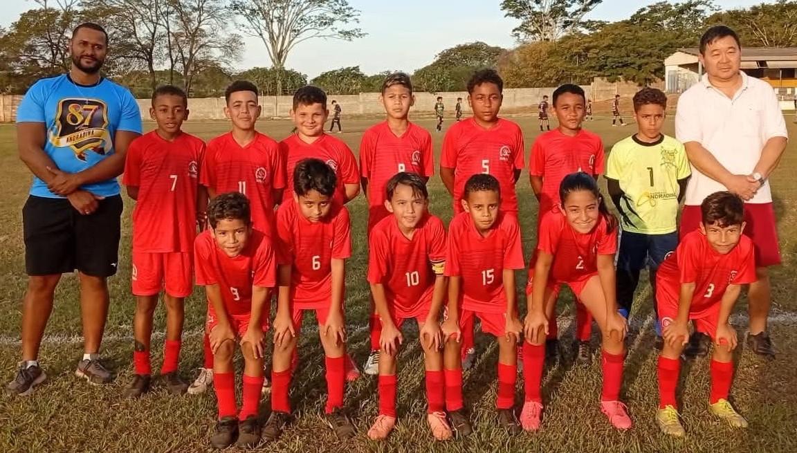 Sub-11 de Andradina é campeão do torneio Ilha Cup