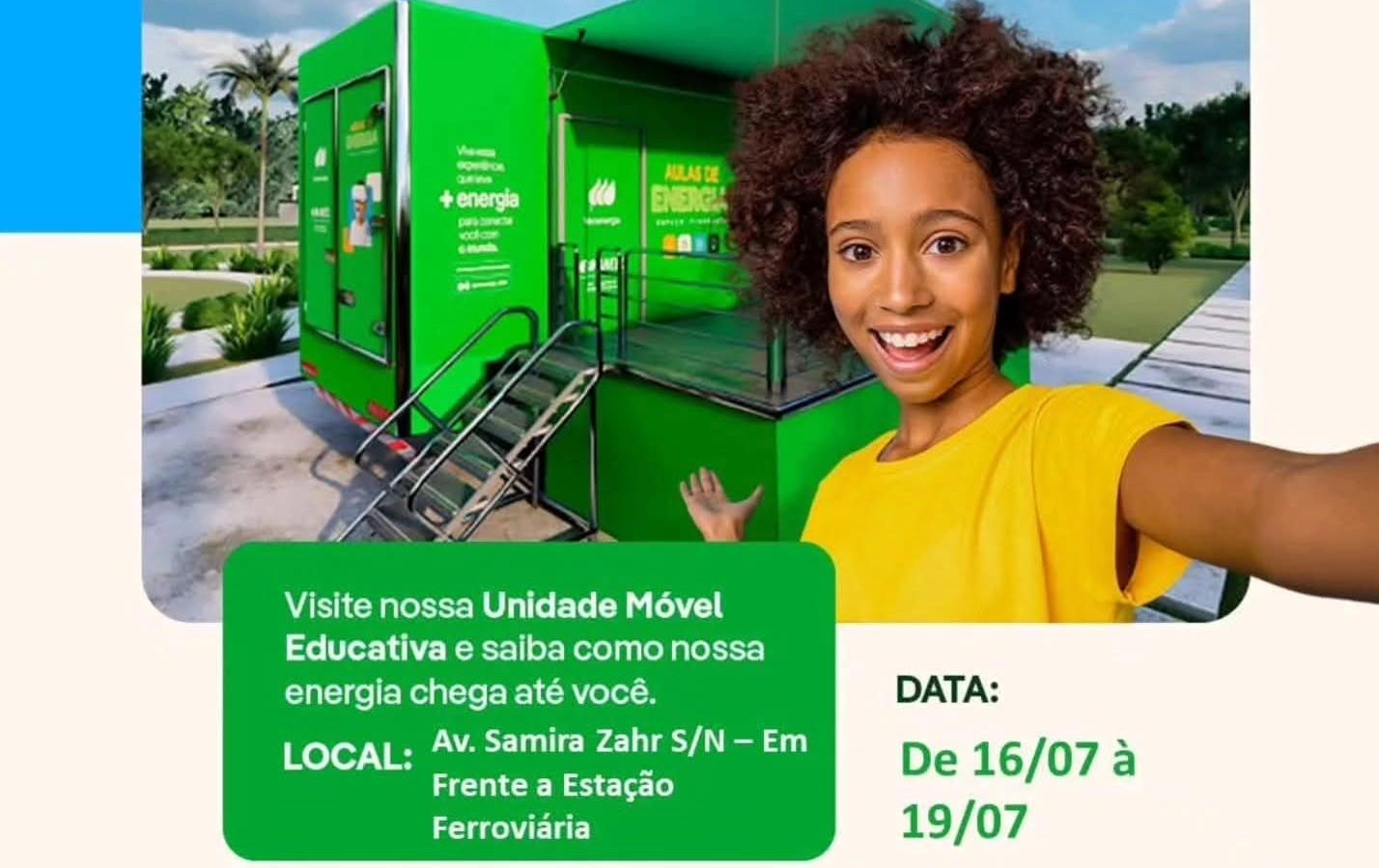 Unidade Móvel Educativa da Neoenergia Elektro chega nesta quarta-feira (16) em Castilho