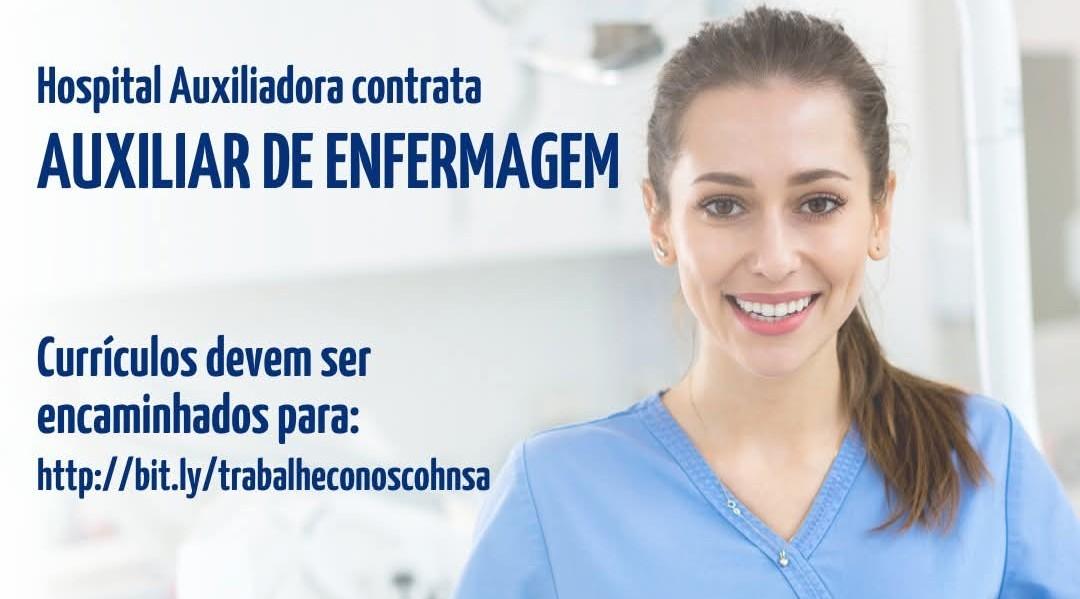 Atenção para as oportunidades de emprego no Hospital Auxiliadora em Três Lagoas (MS)
