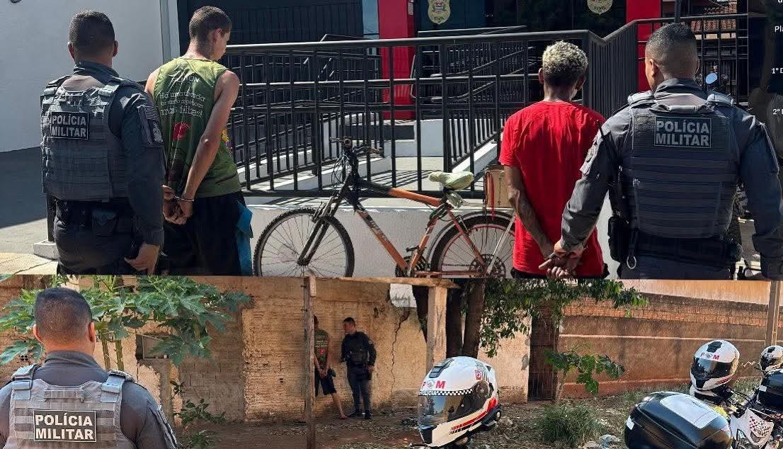 Dois homens são presos por furto e receptação em Andradina (SP)