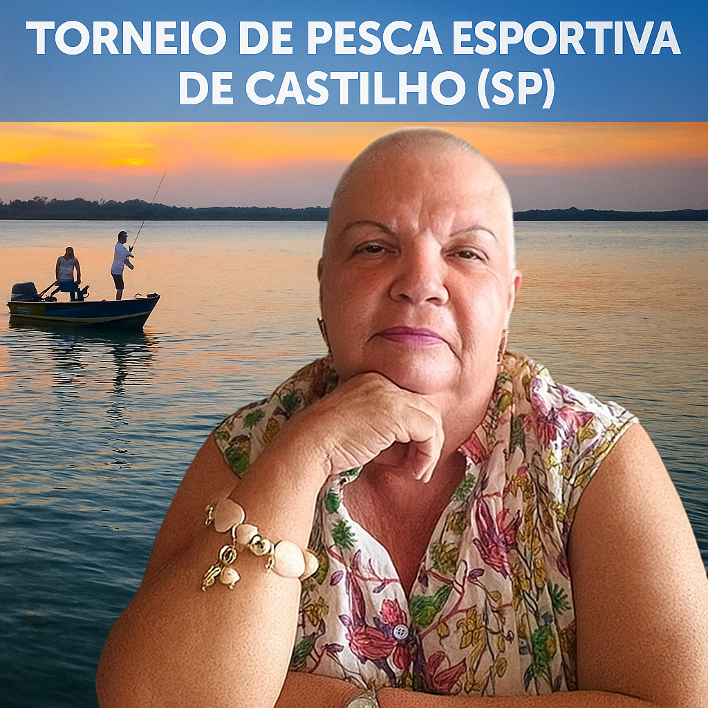 Lurdona terá o nome eternizado no Torneio de Pesca de Castilho (SP)