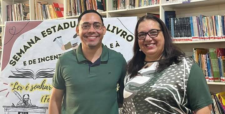 Professora Edileuza Boaventura é homenageada durante a Semana do Livro na Escola Armel Miranda em Castilho (SP)