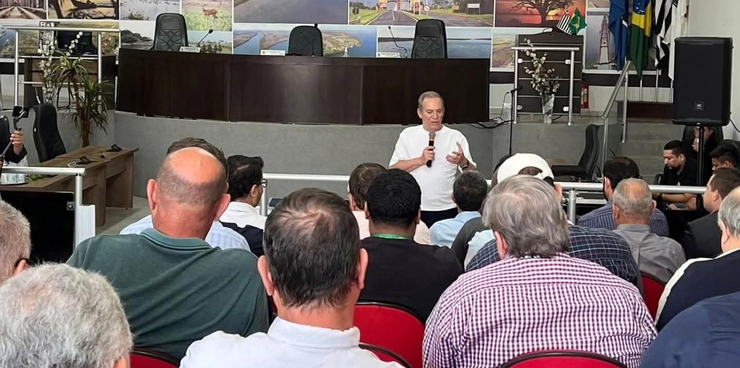Secretário de Desenvolvimento do Estado apresenta em Castilho (SP) novos caminhos para o crescimento econômico