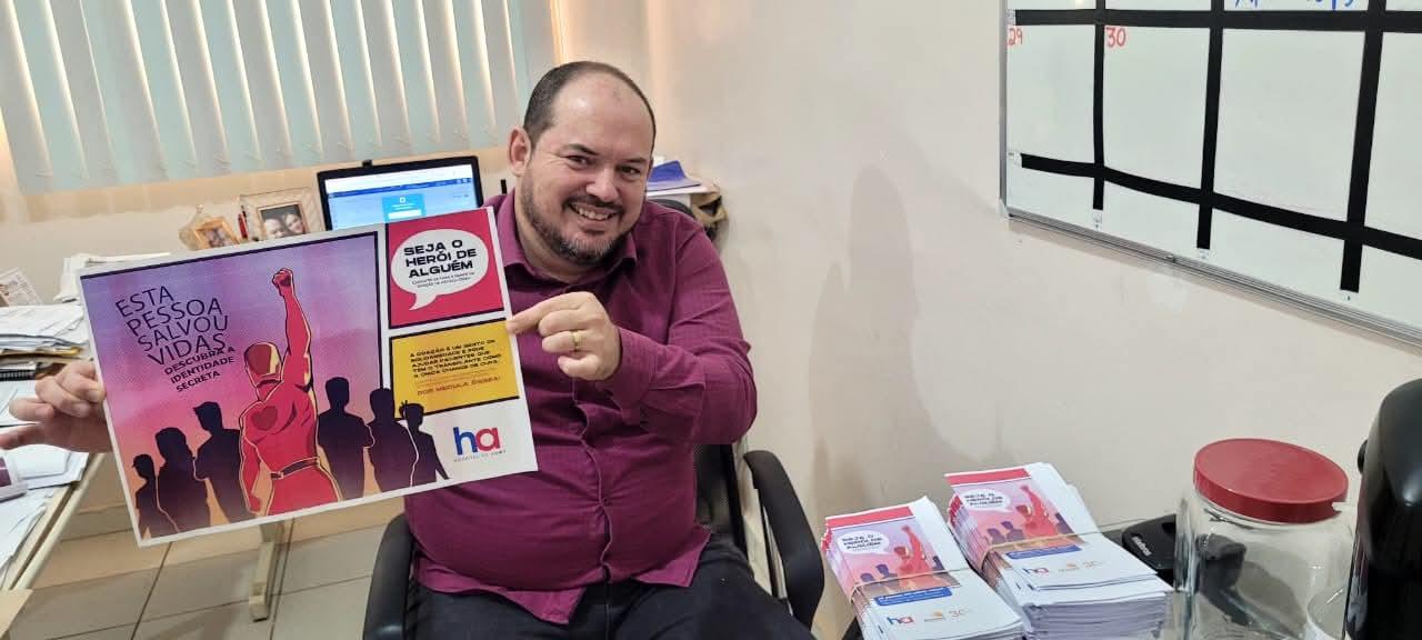 Sexta-feira (26) é dia de ser herói de alguém se cadastrando para doação de medula óssea
