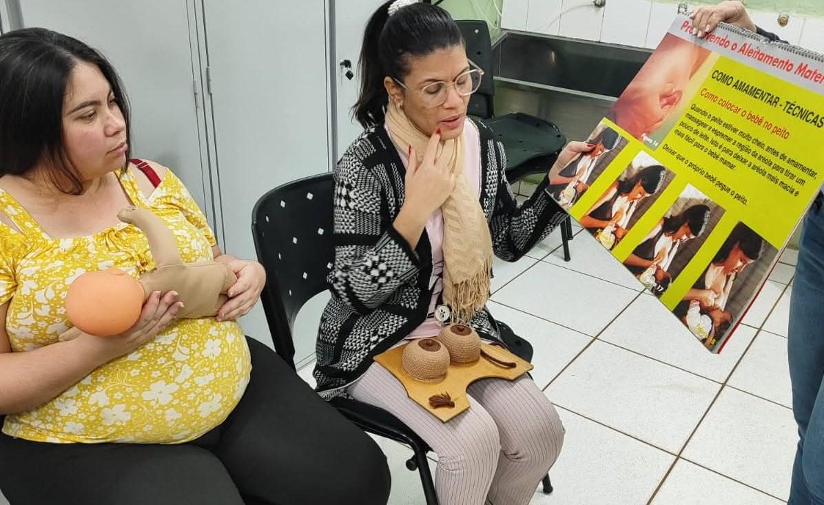 UBS São Luiz em Castilho (SP) promove ação de conscientização sobre aleitamento materno