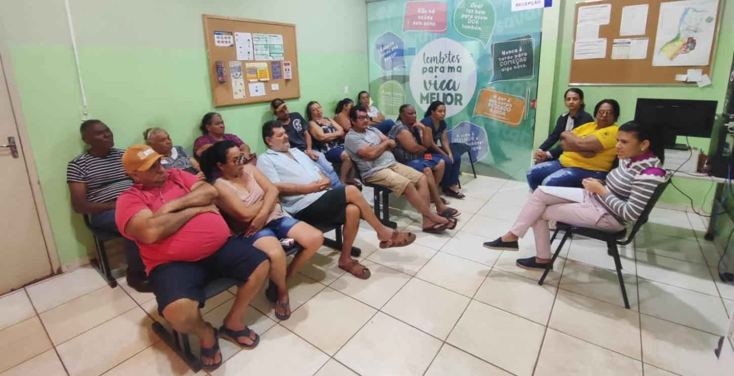UBS São Luiz em Castilho (SP) realiza encontro de acompanhamento e orientações aos pacientes diabéticos