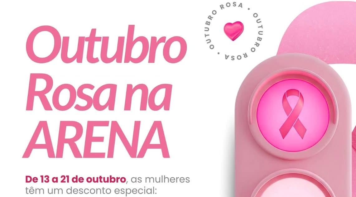 Arena do João do Espeto em Castilho (SP) está com grande promoção no Outubro Rosa