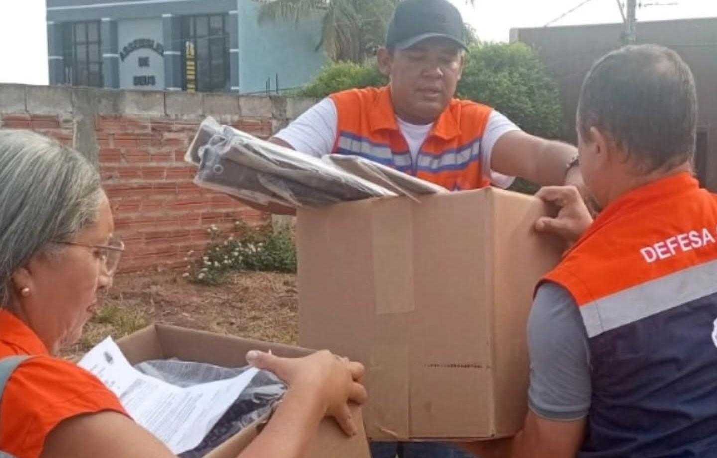 Defesa Civil de Castilho (SP) é contemplada com kits para atuação em emergencias