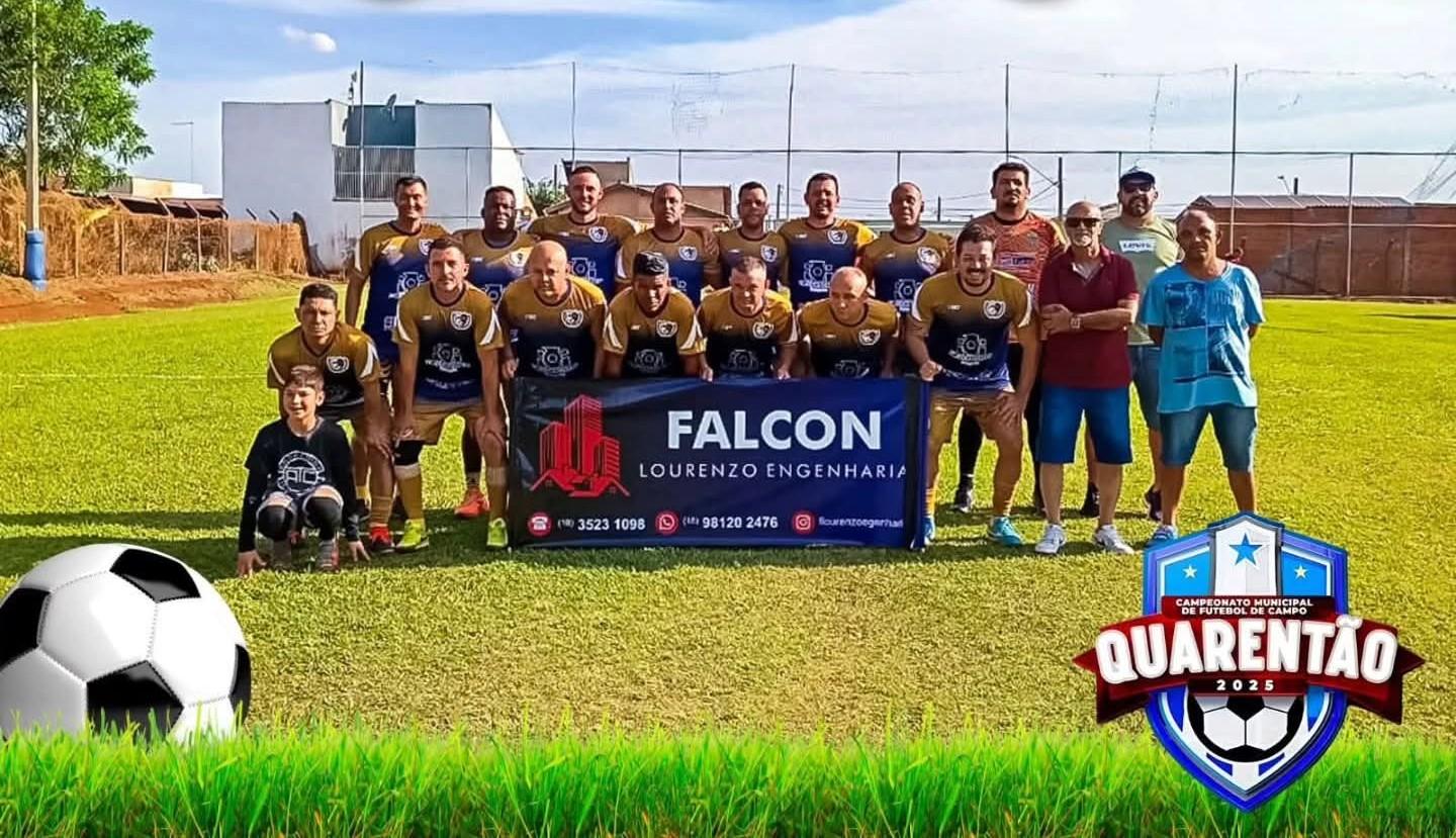 Falcon Engenharia bate o Magnatas, leva o título do Quarentão em Castilho (SP) e fatura R$ 2 mil 