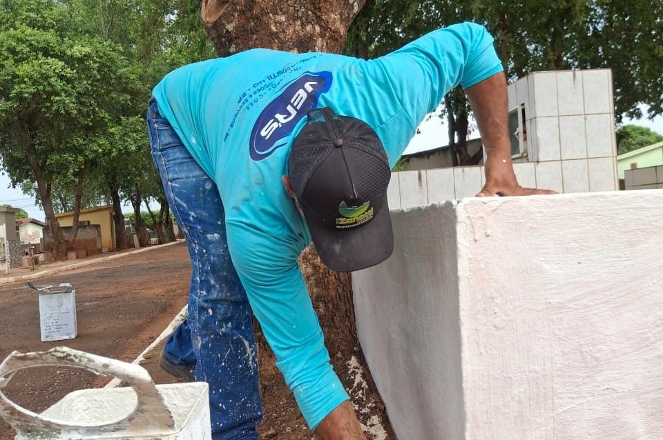 Prefeitura de Castilho (SP) antecipa preparativos do Campo Santo São José para o Dia de Finados