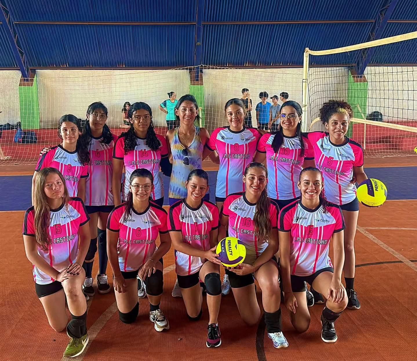 Voleibol feminino de Castilho (SP) rouba a cena em Selvíria (MS)