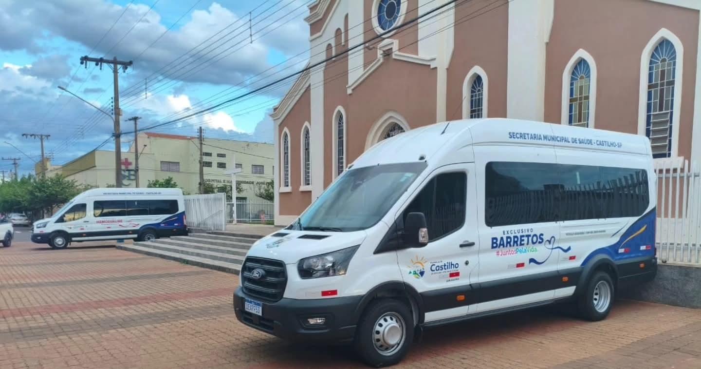 Paulo Boaventura reforça frota da Central de Ambulância de Castilho (SP) com mais três veículos