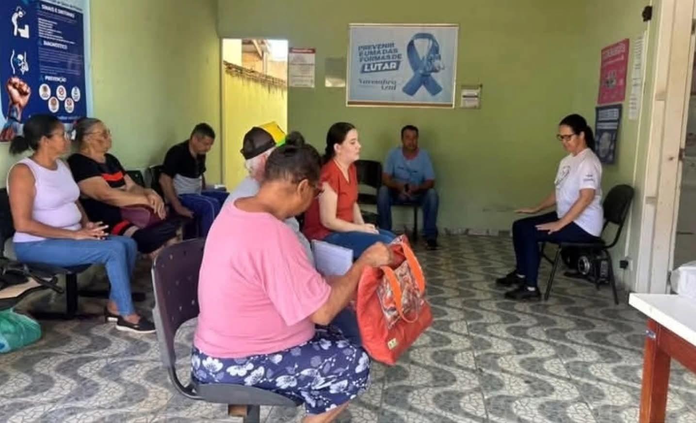 UBS Alvorada em Castilho (SP) realiza encontro de prevenção a hipertensão e ao diabetes 