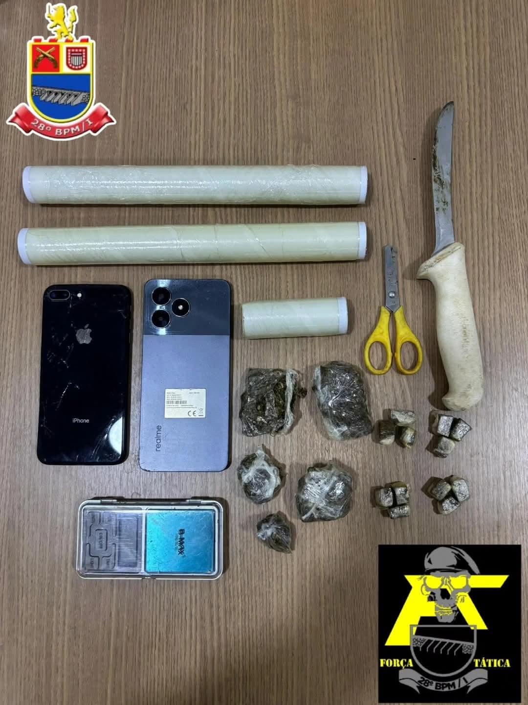 Homem é preso por tráfico de drogas após denúncias anônimas à Força Tática em Andradina (SP)