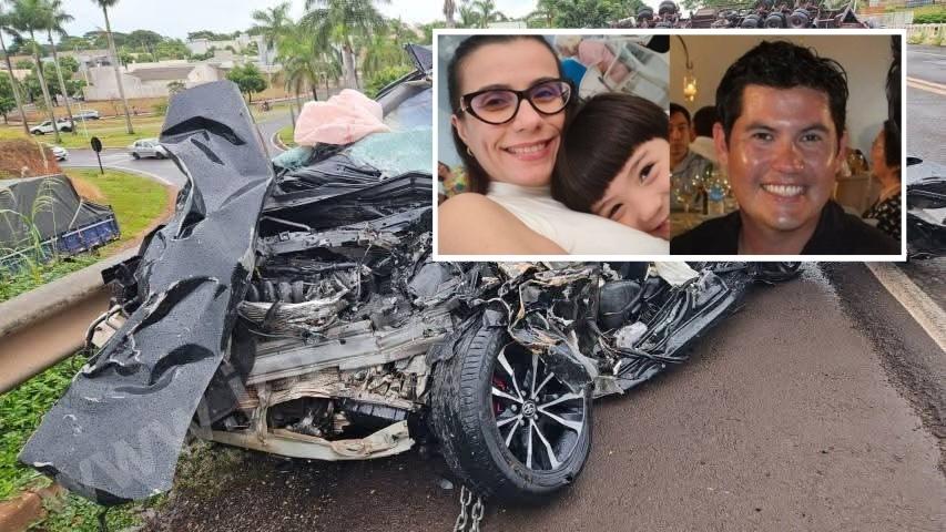 Casal e filho pequeno morrem em trágico acidente em rodovia em Tupi Paulista (SP)