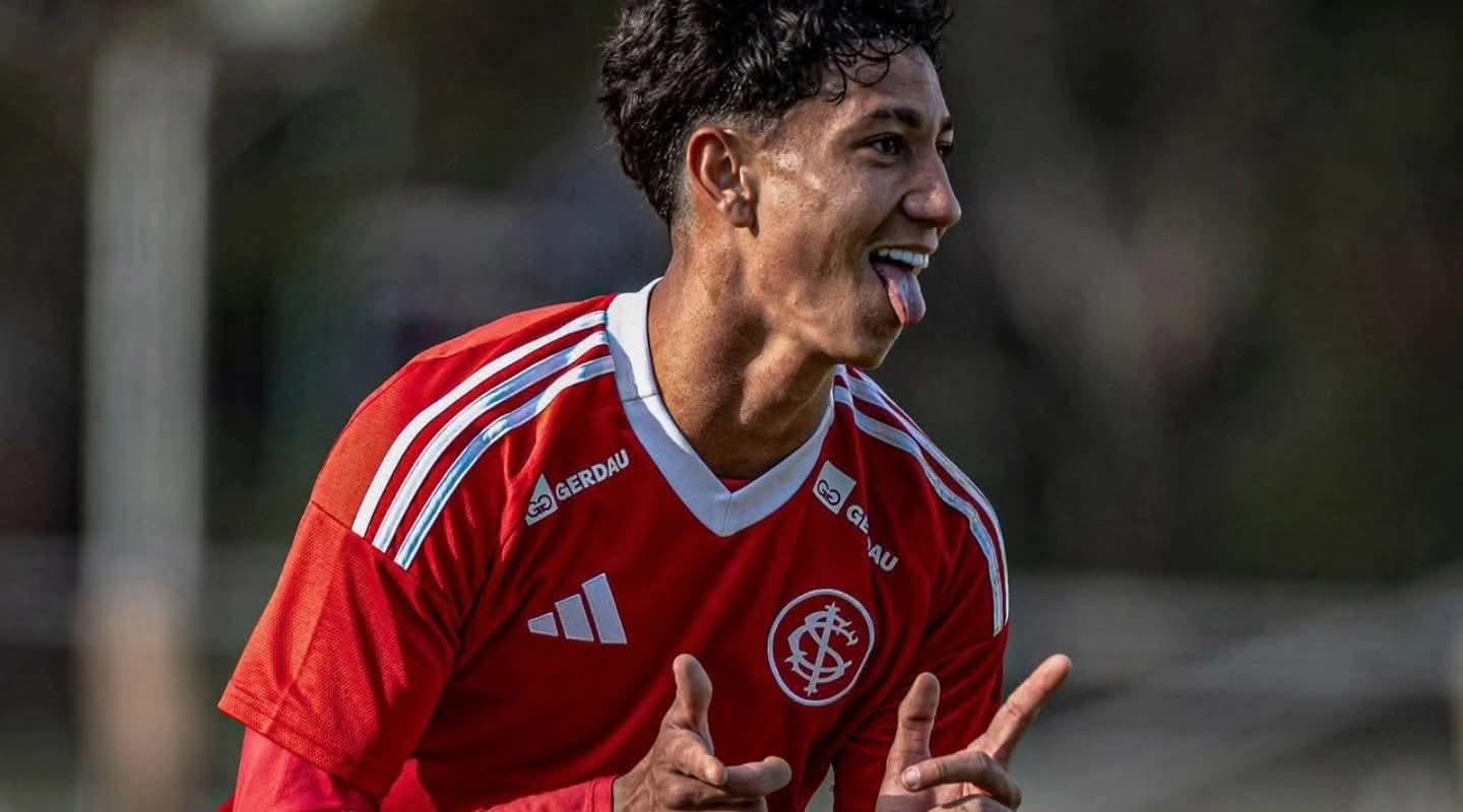 Castilhense Victor Neves estreia com o Internacional (RS) na Copa São Paulo de Futebol Júnior neste domingo (4) 