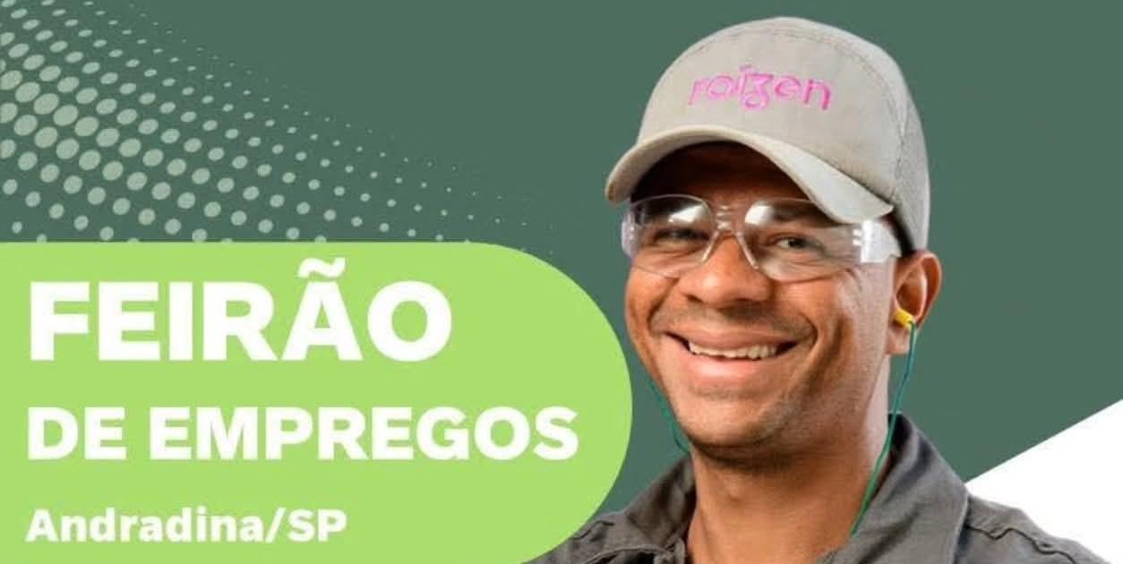 Oportunidade de emprego na Raízen Andradina (SP)