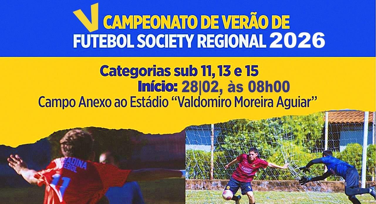 Com a participação de 4 cidades, campeonato Society de Verão começa neste sábado (28) em Castilho (SP)