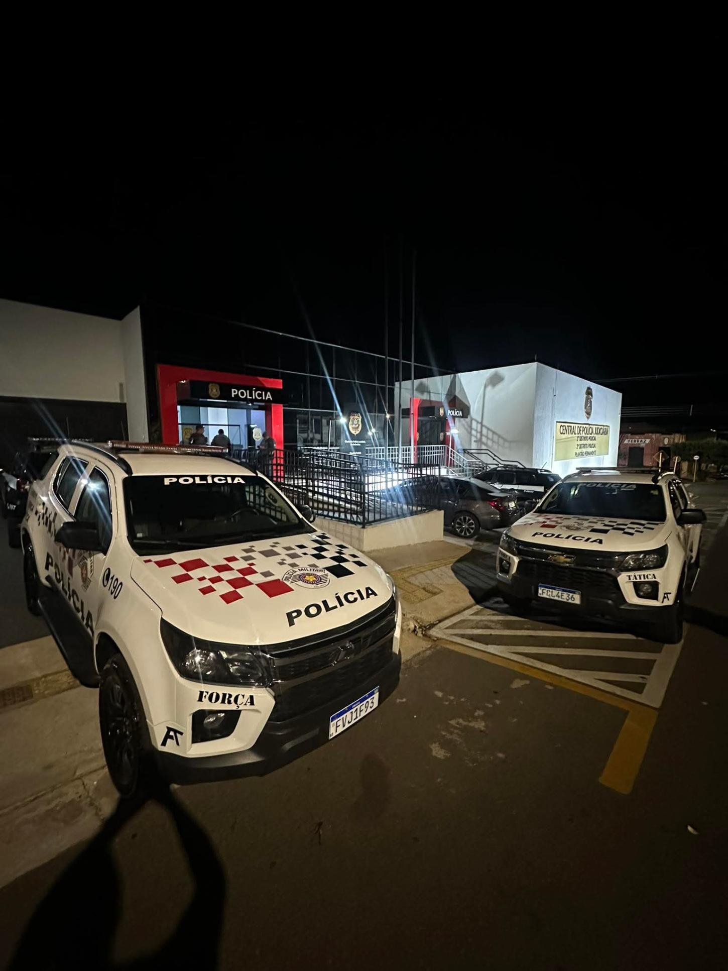 Força Tática prende homem por tentativa de roubo em posto de combustível em Andradina (SP)