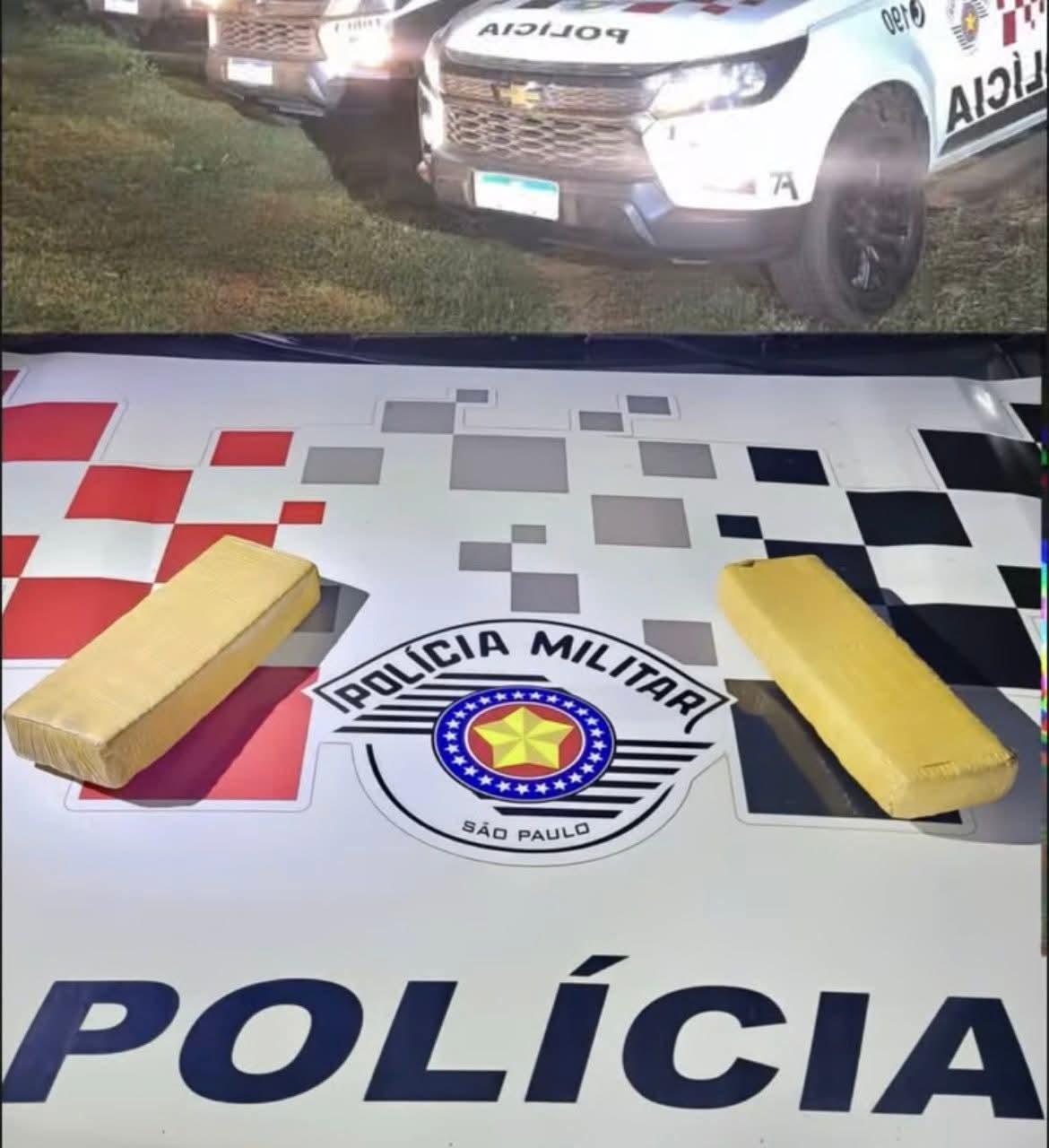 Força Tática prende homem com mais de 2 kg de drogas em assentamento em Castilho (SP)