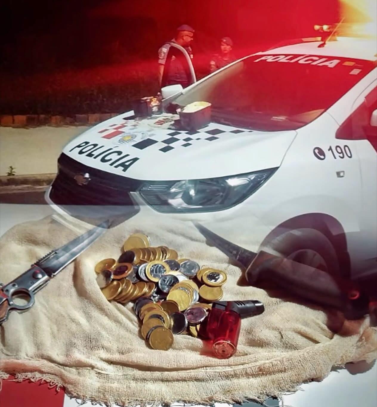 Homem é preso após praticar furto em sorveteria em Andradina (SP)